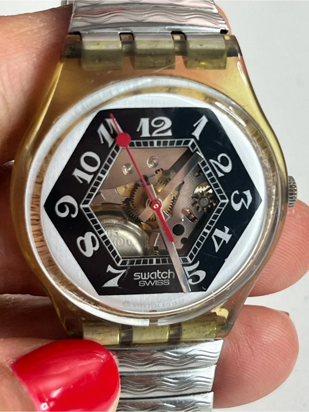 Swatch skeleton model GK158 GK159 From 1993